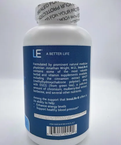 Vista 2 de Life Enhancement Insulife-B 90 porciones