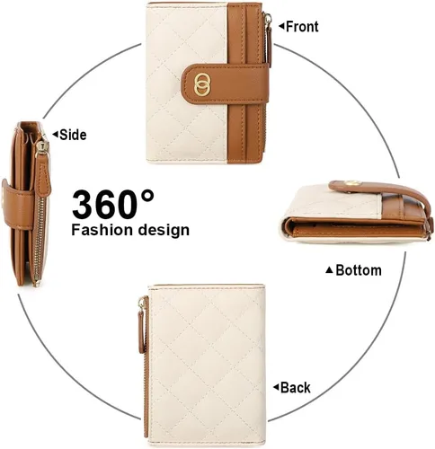 Vista 8 de CLUCI Maletín monedero para mujer con cartera