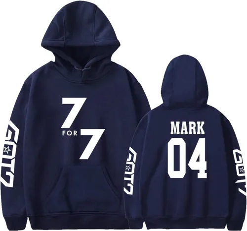 Vista 11 de Xkpopfans Kpop GOT7 Sudadera con capucha para conciertos Mark Jackson Bambam JB Chaqueta