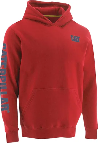 Vista 10 de CAT Workwear Sudadera con Capucha Caterpillar Trademark Banner para Hombre Negro