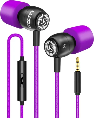 Vista 18 de Auriculares con cable Ludos Clamor, auriculares intraaurales, 5 años de garantía, auriculares con micrófono, auriculares con aislamiento de ruido