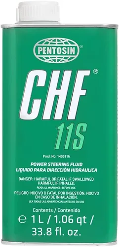 Vista 2 de Pentosin 1405116 CHF 11S Líquido hidráulico sintético de larga duración; 1 litro y piezas URO 32411128333 P/S sello de tapa de depósito, 1.654 in ID