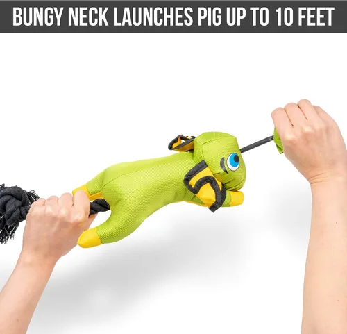 Vista 4 de Hyper Pet Flying Series - Juguetes para perros – Tirachinas interactivas para perros de hasta 40 pies – Flota en el agua