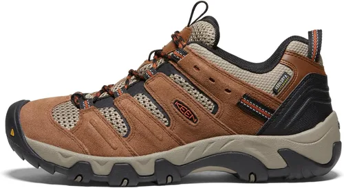 Vista 3 de KEEN Headout - Zapatos de senderismo impermeables de baja altura para hombre