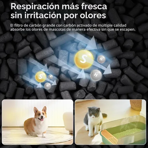Vista 4 de Reemplazo de mini filtro Core para mini purificador de aire LEVOIT Core Core Mini 2 Pack-Blanco