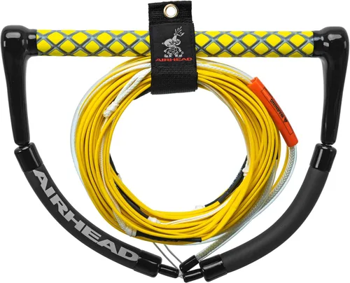 Vista 8 de Airhead Dyneema Wakeboard Rope and Handle, No Stretch Tow Rope with EVA Grip, Multi Section Water Ski Wakeboarding Line for Boat Towables, 1,700 lb