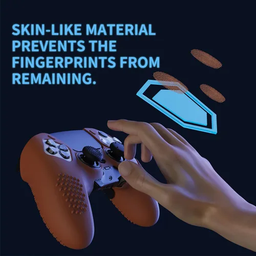 Vista 101 de PlayVital 3D Studded Edition Anti-Slip Silicone Cover Case for ps5 Edge Controller, Soft Rubber Protector Skin for ps5 Edge Wireless Controller with