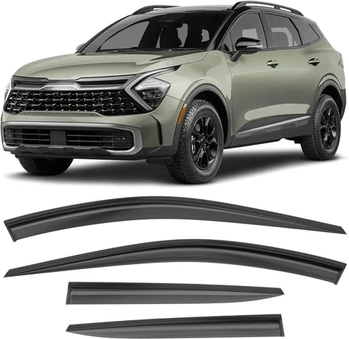 Vista 16 de Deflectores de ventana irrompibles con cinta para Chevrolet Equinox 2025-2026
