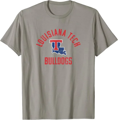 Vista 17 de Louisiana Tech Bulldogs - Camiseta grande, Negro