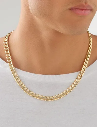 Vista 7 de Waitsoul 925 Sterling Silver Cuban Chain Lobster Clasp 7810mm SilverGold Over Cuban Link Curb Chain Necklace for Men Women Diamond Cut 16-30 Inches