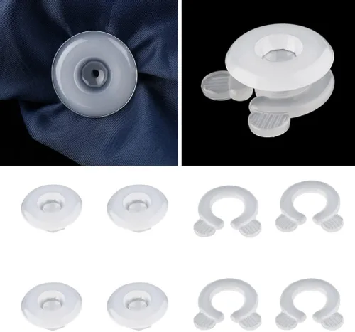 Vista 3 de ULTNICE Juego de 4 clips ajustables para sábanas de cama, sujetadores de sábanas para colchones ajustados y planos, accesorios de ropa de cama