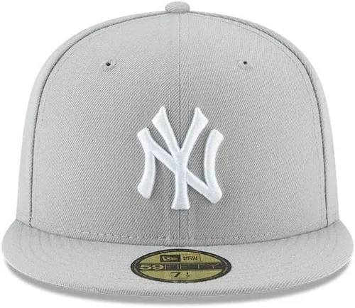 Vista 2 de New York Yankees 59FIFTY Gris Básico Ajustado