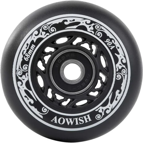 Vista 3 de Ruedas Ripstik de 2.677 in de 2.677 in, ruedas Ripstick 90a, ruedas de repuesto de 2 ruedas con rodamientos ABEC-9 para mini Ripstik/Carving