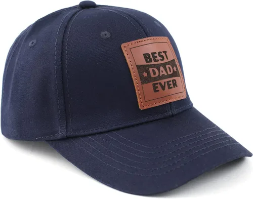 Vista 13 de Gorra de camionero para papá, gorra de béisbol, gorra de papá, gorra de cuero grabada con láser