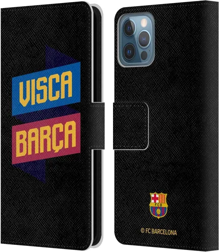 Vista 60 de Head Case Designs Funda de piel con licencia oficial del FC Barcelona con logotipo y patrón de Forca Barca, compatible con Apple iPhone 11