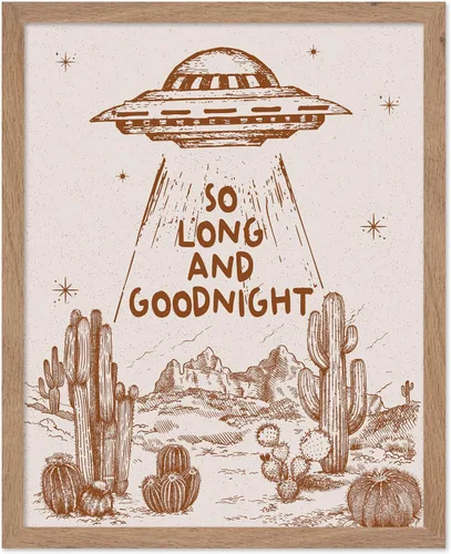 Vista 227 de Poster Master Póster de You've Yeed Your Last Haw - Impresión retro de vaquero marrón - Arte occidental - Arte moderno - Arte del salvaje oeste