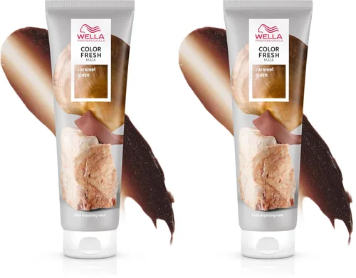 Vista 22 de Wella Professionals Color Fresh Mask, Color-Depositing Gloss Treatment Glaseado de caramelo
