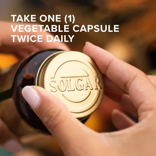 Vista 3 de Solgar L-teanina 150 mg, 60 cápsulas vegetales – Apoyo al estado de ánimo – Promueve la relajación – Vegano, sin gluten, sin lácteos, Kosher – 60