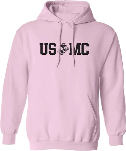 Vista 10 de zerogravitee USMC Eagle Globe Anchor - Sudadera con capucha para adulto Verde(Military Green)