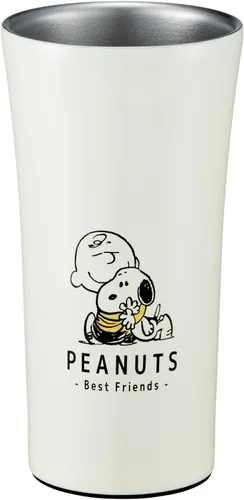 Vista 27 de Skater SIH2ST-A Tumbler with Straw, 8.1 fl oz (230 ml), 3 Pieces, Snoopy 80s Cafe, Made in Japan