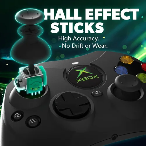 Vista 3 de Xbox Accessory: Hyperkin DuchesS Wired Controller for Xbox Series X Black-Officially Licensed by Xbox