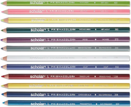 Vista 8 de Prismacolor 92807 Scholar - Lápices de madera (48 colores surtidos)