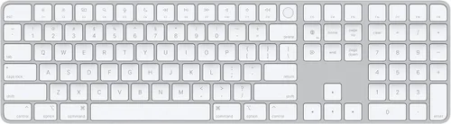 Vista 6 de Apple - Teclado Magic Keyboard con Touch ID y teclado numérico para modelos Mac con Apple Silicon - Inglés estadounidense - Teclas blancas