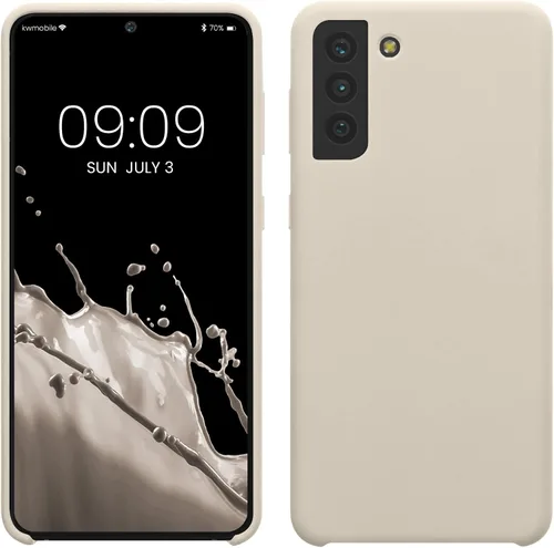 Vista 130 de kwmobile Funda compatible con Samsung Galaxy S9 - Funda de silicona TPU con acabado suave - Blue Reef