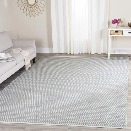 Vista 23 de Safavieh Boston - Colección BOS685A - alfombra de área de algodón, hecha a mano, color café, Algodón, Anaranjado