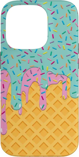 Vista 17 de Ice Cream Cone with Sprinkles Case for iPhone 17