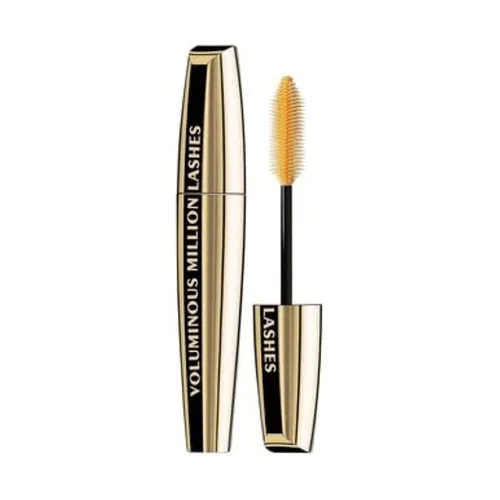 Vista 8 de L'Oreal Paris Voluminous Million Lashes máscara, 0.3 onza, Blackest Black negro más negro lavable