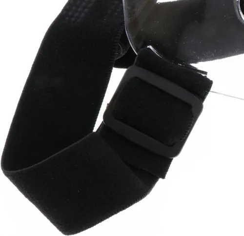Vista 4 de Protector nasal de baloncesto para niños con correa elástica, protector facial ajustable para nariz rota (5.5 x 3.5 pulgadas) - Escudo