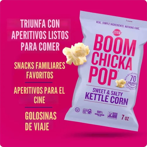 Vista 5 de Boomchickapop Palomitas de maíz dulces y saladas, 7 oz