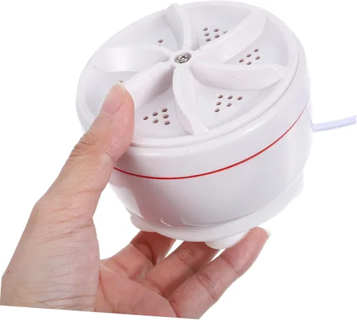 Vista 5 de KOMBIUDA Mini lavadora portátil para viajes, compacta y ligera, para ropa interior, calcetines y artículos, material fácil de usar e instalar