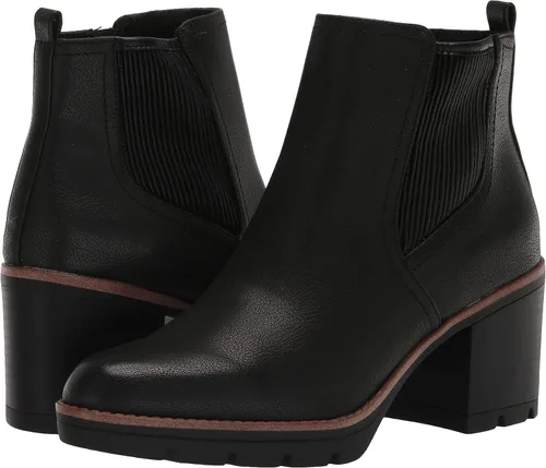 Vista 7 de Naturalizer Womens Madalynn Gore Lug Sole Heeled Ankle Bootie
