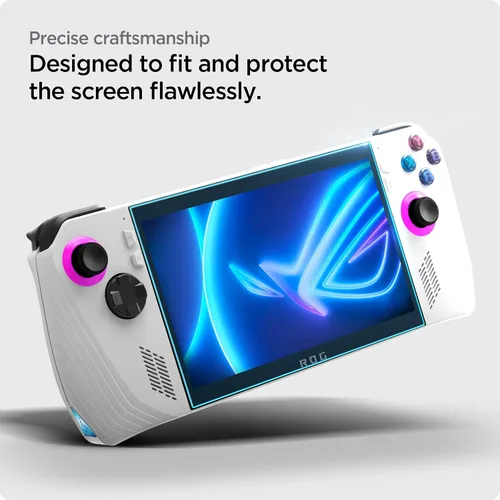 Vista 5 de Protector de pantalla de vidrio templado Spigen [GlasTR EZ FIT] diseñado para ASUS ROG Ally