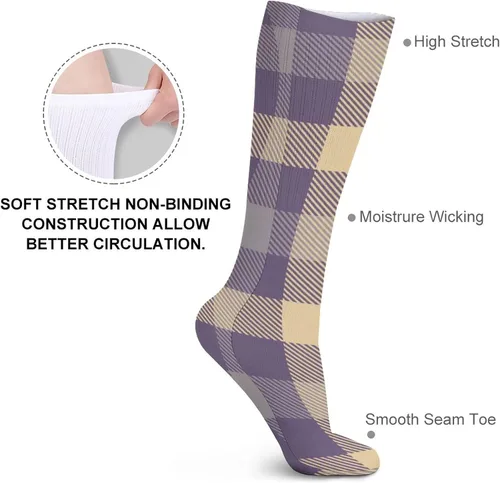 Vista 3 de Dress Decor Socks Comfortable And Breathable Socks Sport Socks
