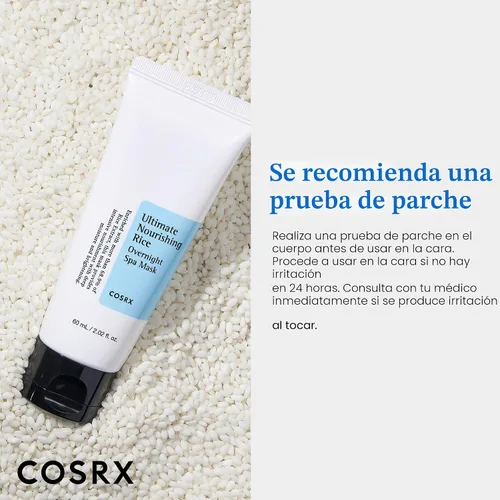Vista 6 de [Cosrx], última mascara nutritiva de noce de arroz, spa, 2.1 oz 68% Rice Extract Sleeping Pack, Brightening, Deep Nourishment for Dull, Dry Skin