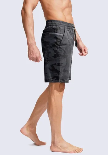 Vista 3 de G Gradual Men's Swim Trunks Quick Dry Bathing Suit Beach Board Shorts for Men with Zipper Pockets and Mesh Lining
