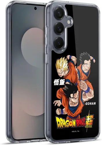 Vista 222 de Head Case Designs Funda de gel con licencia oficial de Dragon Ball Super Group Future Trunks Arc Characters [protección de grado militar] compatible