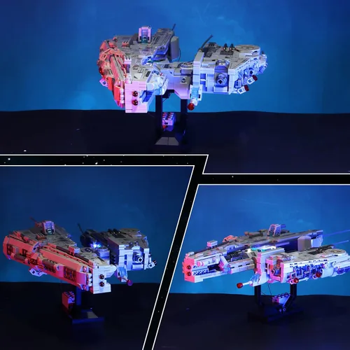 Vista 3 de SEEMEY New Earth Spaceship Star-Fleet Space-Fighter Space-Attack-Aircraft