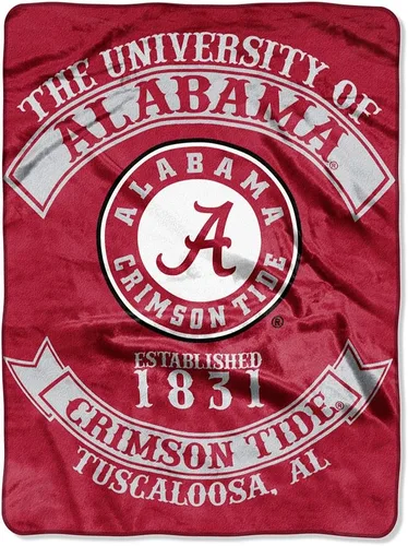 Vista 73 de Northwest NCAA Unisex-Adult Raschel Throw Blanket Alumni