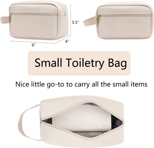 Vista 6 de MINKARS Bolsa Weekender, Beige, Bolsa de fin de semana con compartimento para zapatos