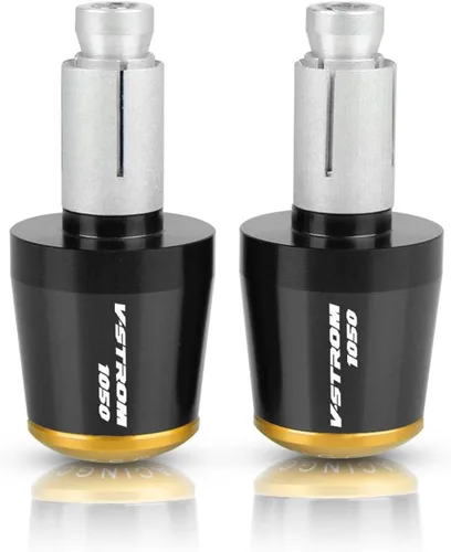 Vista 3 de Motorcycle Handlebar Grips for Suzuki VSTROM1050 V-Strom VStrom 1050 2019 2020 2021 Motorcycle 22MM Handlebar Hand Grips Rubber Handle Bar End Cap