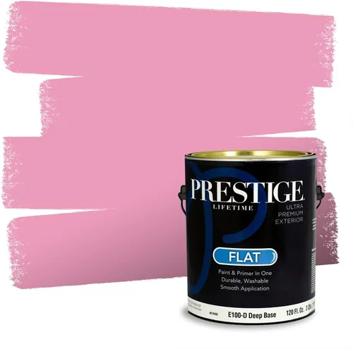 Vista 751 de Prestige Paints Pintura exterior e imprimación en uno, 1 galón, plano, coincidencia comparable de Valspar* Amber Rose*
