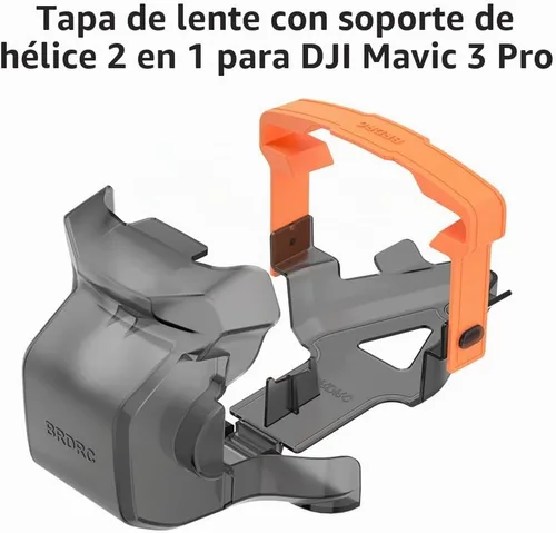 Vista 2 de Soporte de hélice y protector de cardán para DJI Mavic 3 Pro/Mavic 3 Pro Cine Drone Accesorios Hélices Correa Cubierta de lente