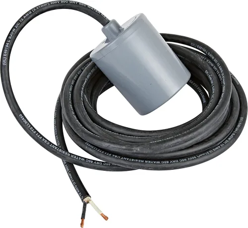 Vista 8 de Little Giant RFSN-6, 115 voltios, interruptor de flotador atado a piggyback, cable de 10 pies Máximo 13 Amp, 1/2 HP, Bomba hacia abajo, Para