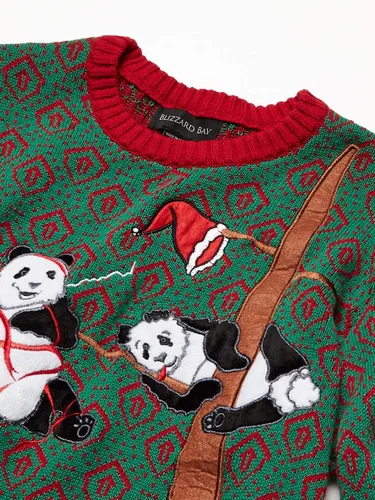 Vista 2 de Blizzard Bay Men's Ugly Christmas Sweater Drinking
