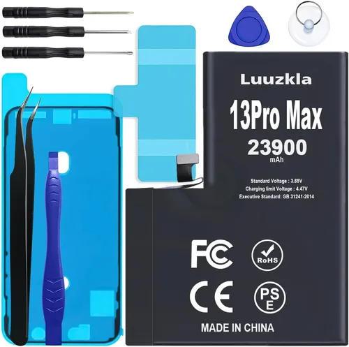 Vista 32 de Nueva batería de 23900 mAh compatible con iPhone 11, batería de repuesto de gran capacidad compatible con iPhone 11, con kits de herramientas
