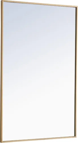 Vista 8 de Elegant Decor MR4078BR - Espejo de eternidad, latón